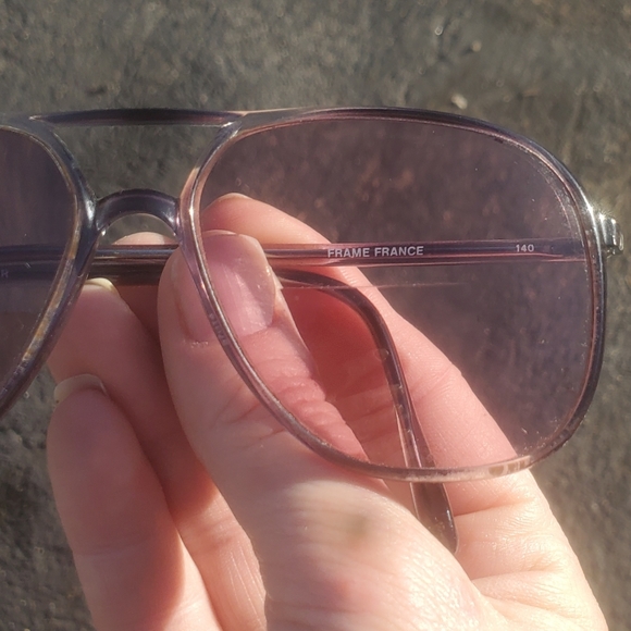 Vintage Archer GF by Windsor Aviator Sunglasses. Made in France - Picture 11 of 15